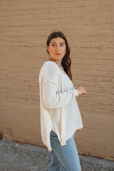 Lex Oversized Lightweight Sweater