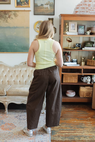 Roxie Washed Barrel Pants