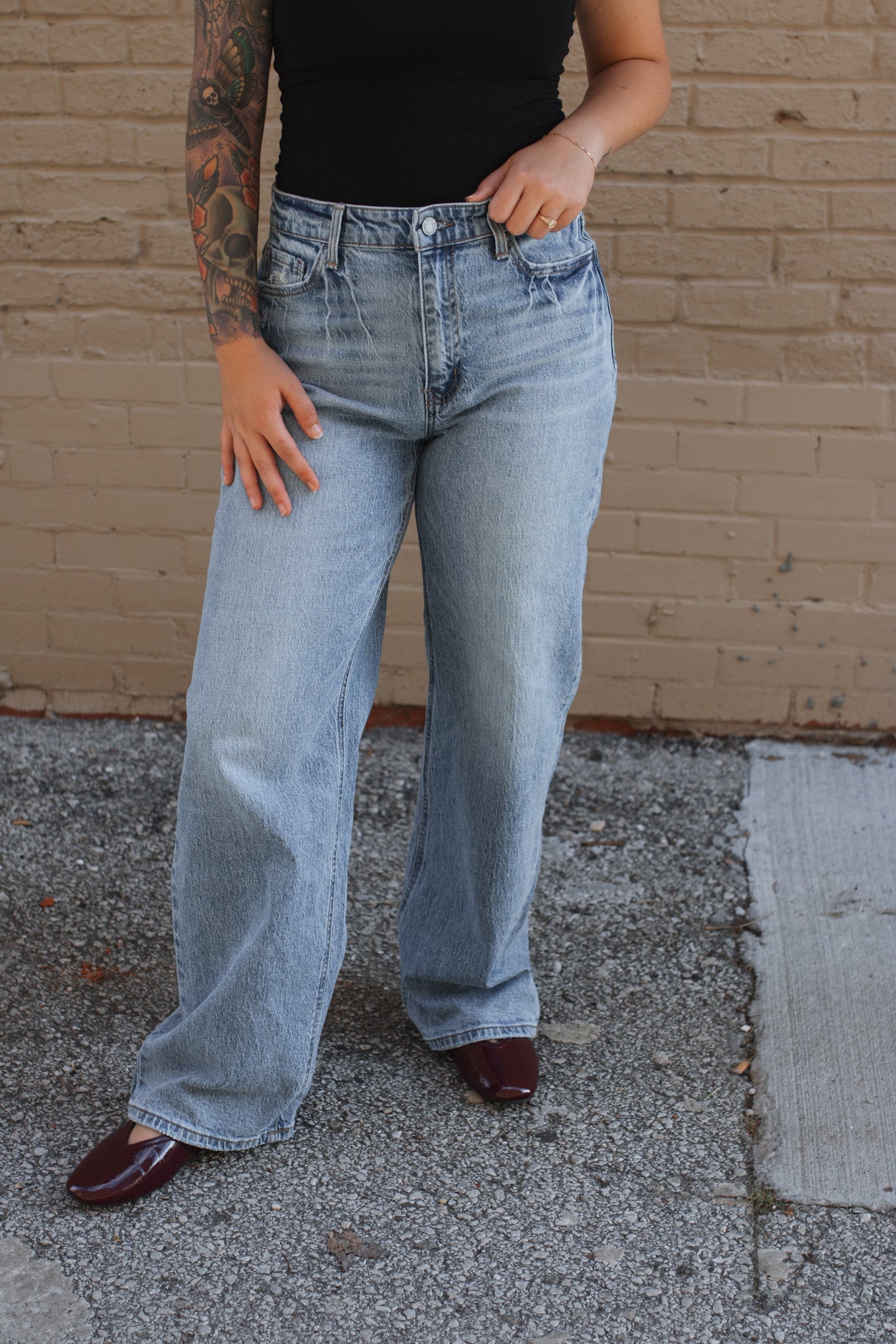 Vera 90's Wide Leg Denim