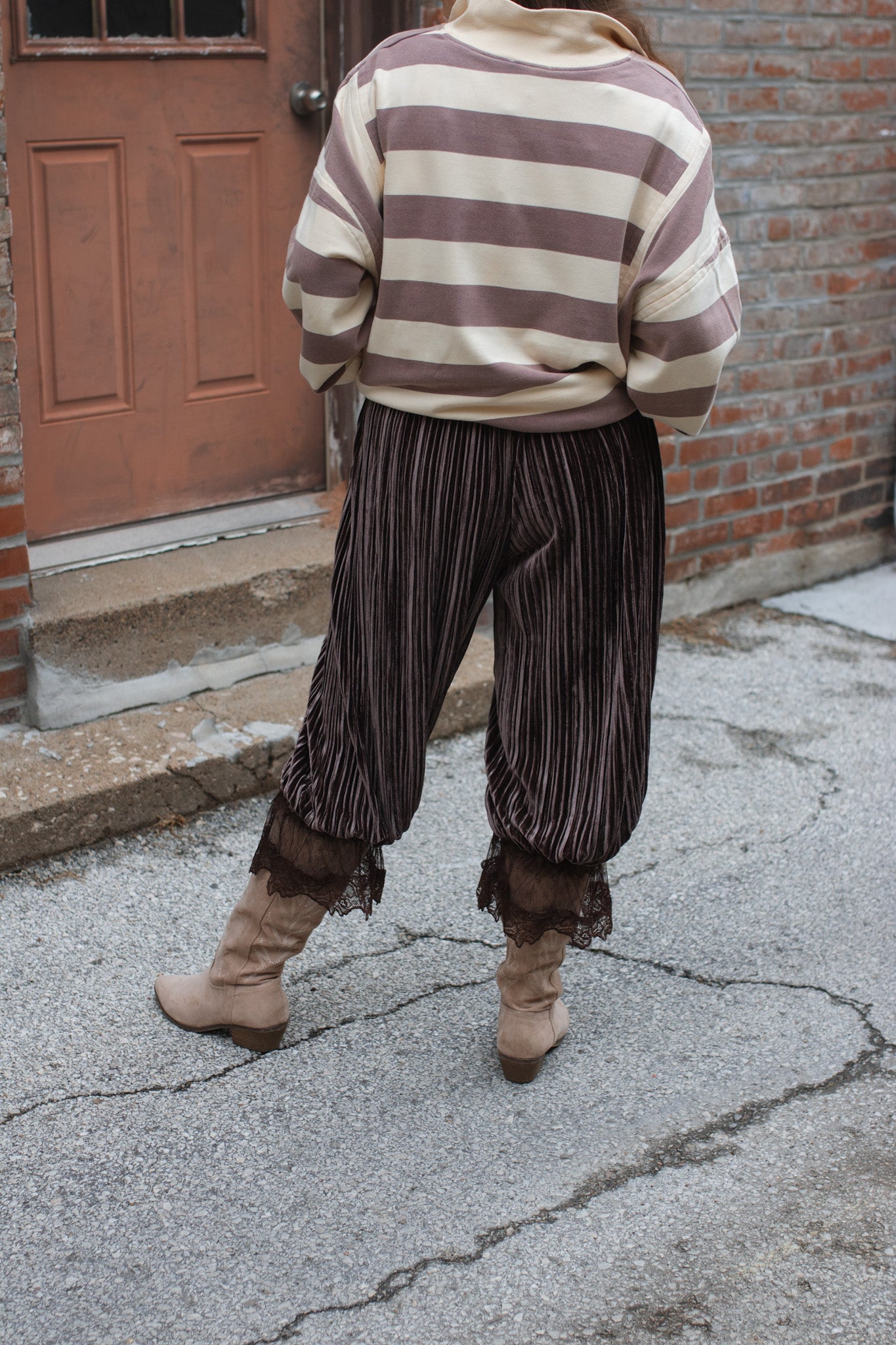 Sylvie Velvet Bloomer Pants