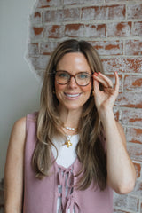 Manifest Blue Light Glasses | Caramel Quartz