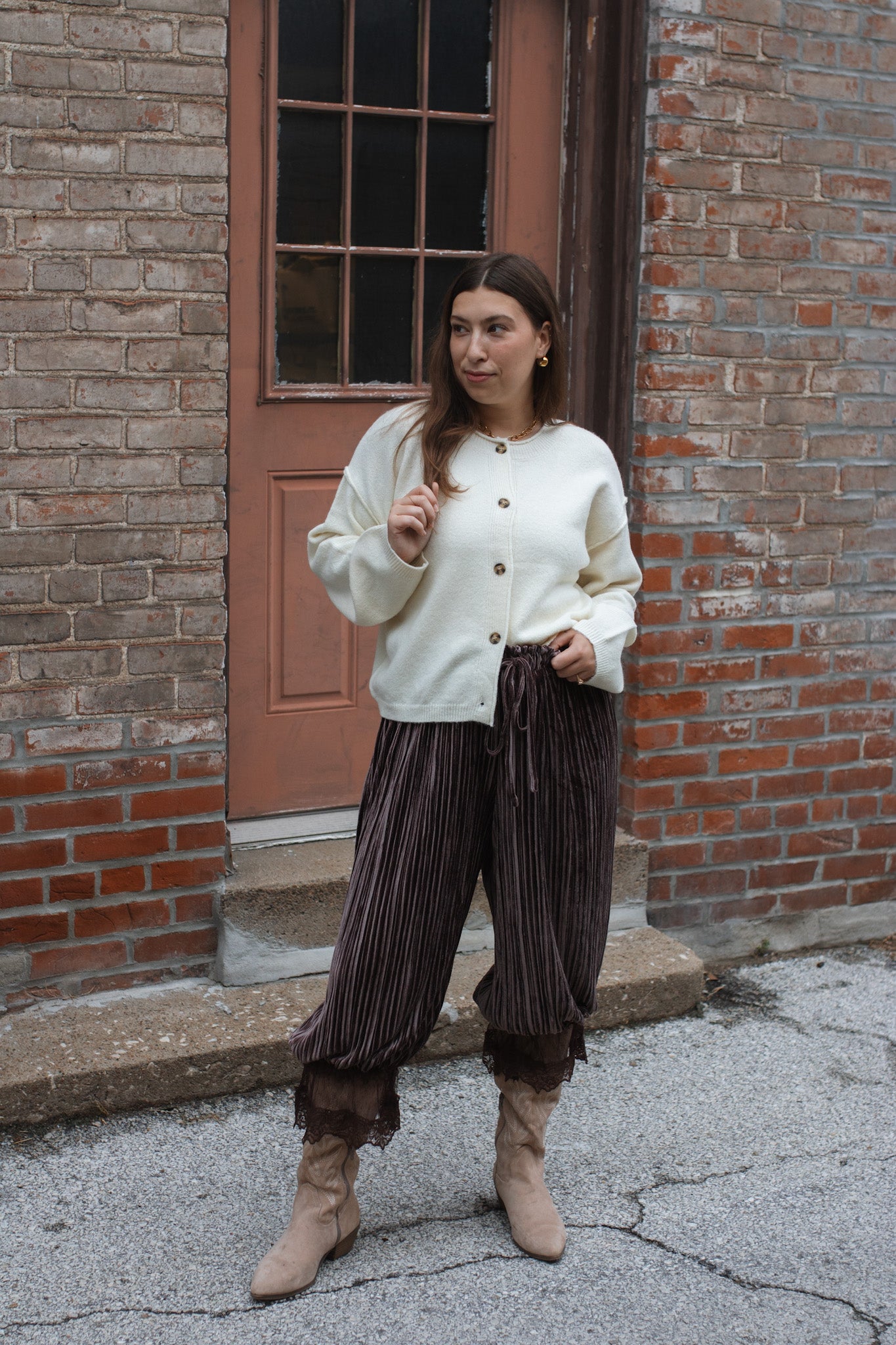 Sylvie Velvet Bloomer Pants