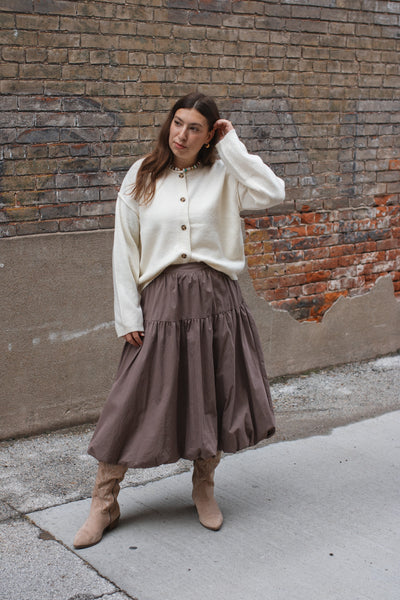 Dani Bubble Midi Skirt