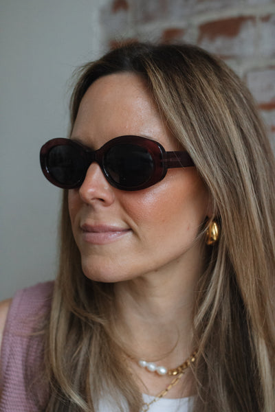 Howdy Polarized Sunglasses | Cherry