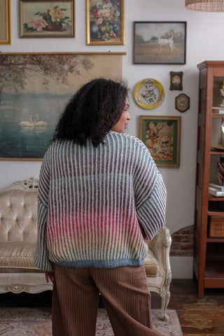 Penny Rainbow Knit Cardigan
