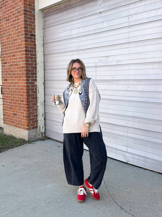 Blake Knit Long Sleeve Oversized Sweater