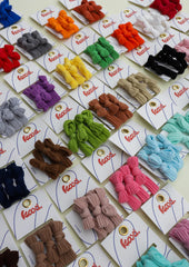 KAXI Bow Slick Back Ponytails | Set of 3