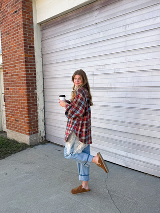 Sawyer Vintage Washed Oversized Flannel