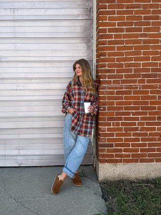 Sawyer Vintage Washed Oversized Flannel