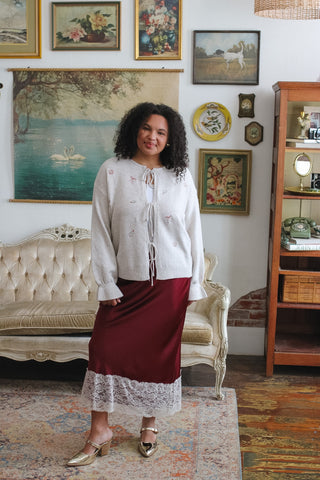 Remy Embroidered Holiday Icon Cardigan