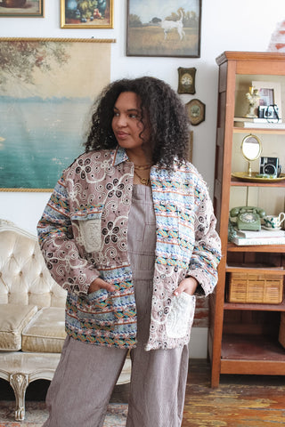 Goldie Mixed Medium Quilted Jacket