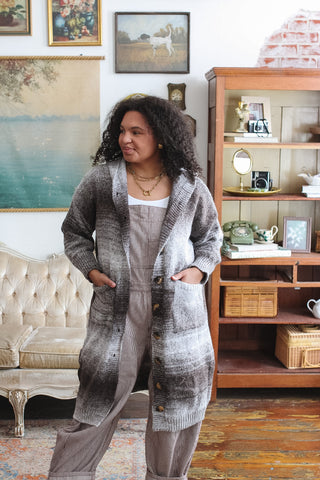 Teddy Long Knit Cardigan