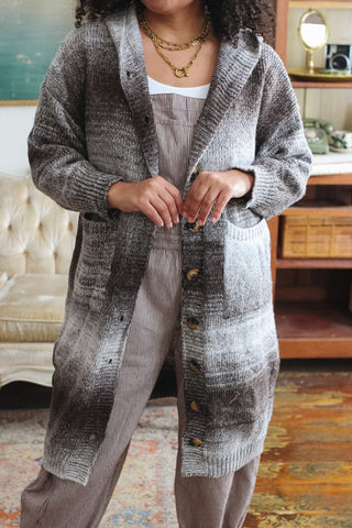 Teddy Long Knit Cardigan