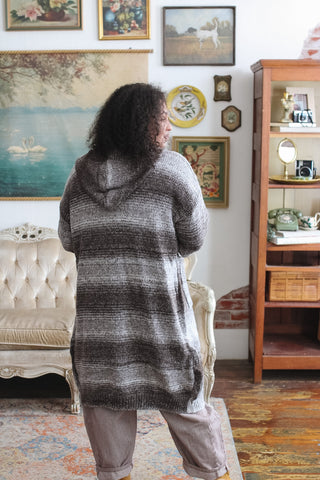 Teddy Long Knit Cardigan