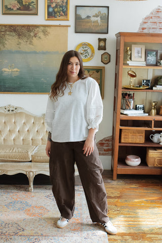 Roxie Washed Barrel Pants