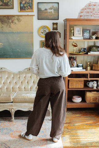 Roxie Washed Barrel Pants