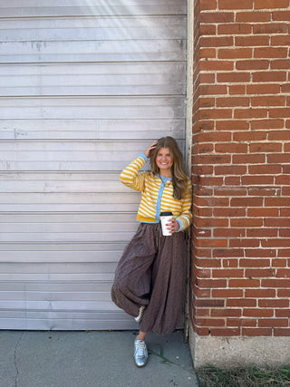 Rowan Floral Drawstring Balloon Pant