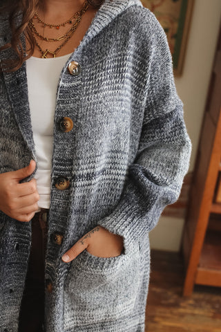 Teddy Long Knit Cardigan