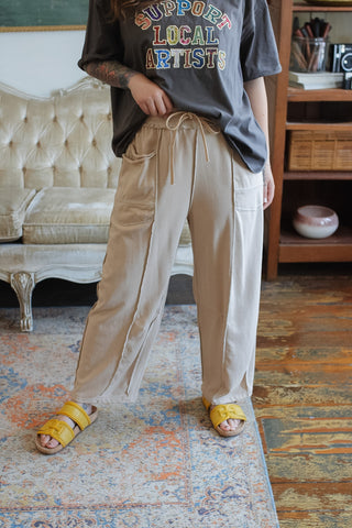 Camden Knit Barrel Pants