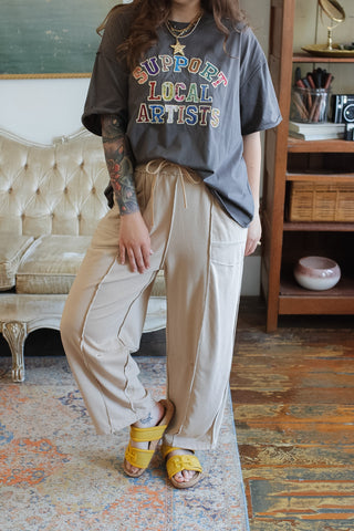Camden Knit Barrel Pants