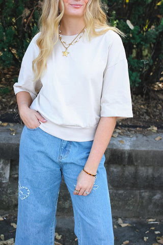 Lainey Elevated Basic Tee