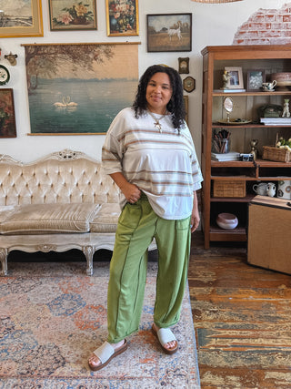 Camden Knit Barrel Pants