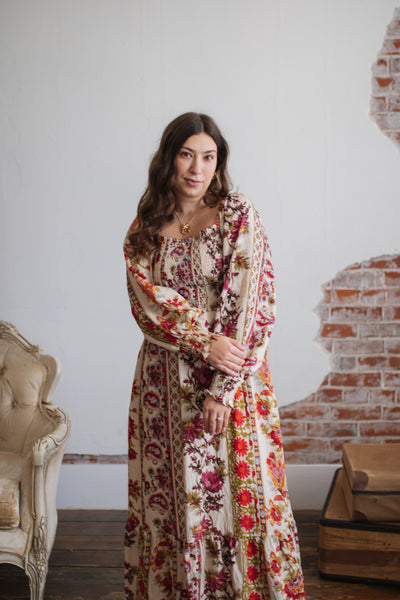 Melody Smocked Maxi Dress