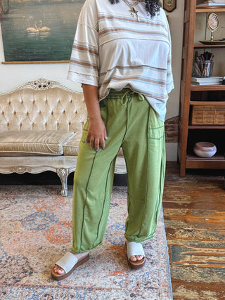 Camden Knit Barrel Pants