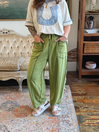 Camden Knit Barrel Pants