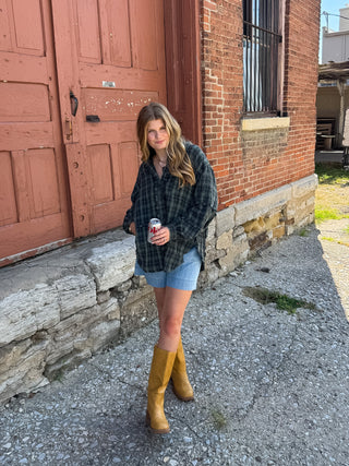 Sawyer Vintage Washed Oversized Flannel