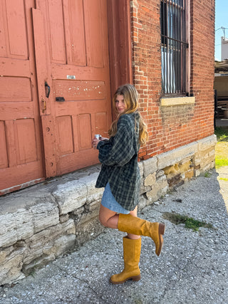 Sawyer Vintage Washed Oversized Flannel
