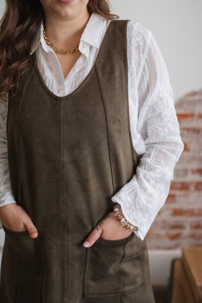 Lanie Embroidered Button Down Top