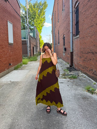 Harlow Tiered Lace Maxi Dress