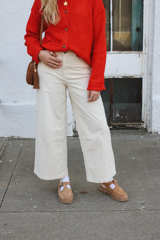 Collins Vintage Washed Corduroy Pants