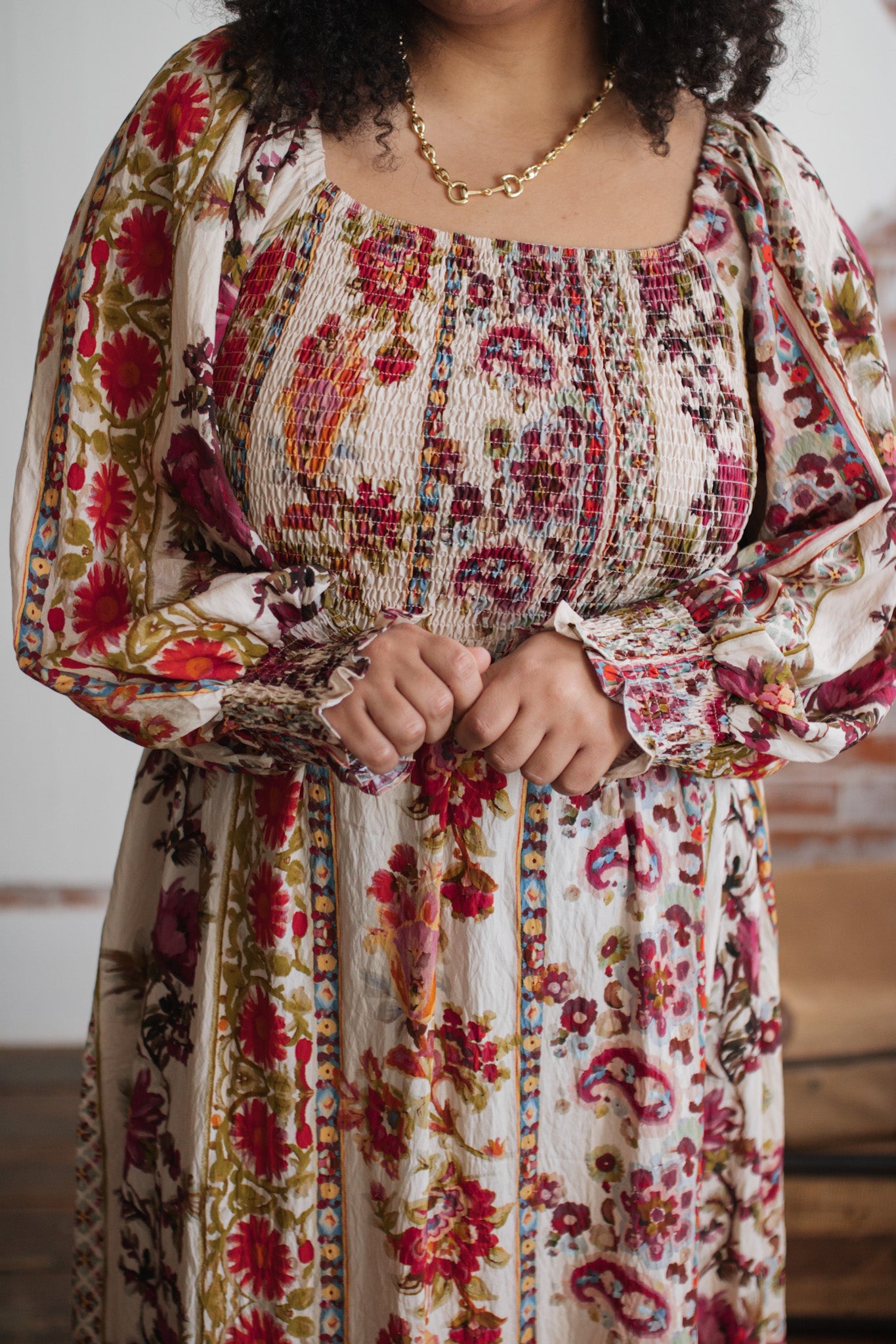 Melody Smocked Maxi Dress