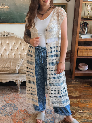 Penny Crochet Duster