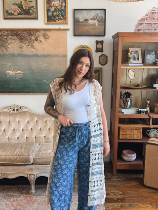 Penny Crochet Duster