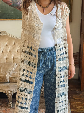 Penny Crochet Duster