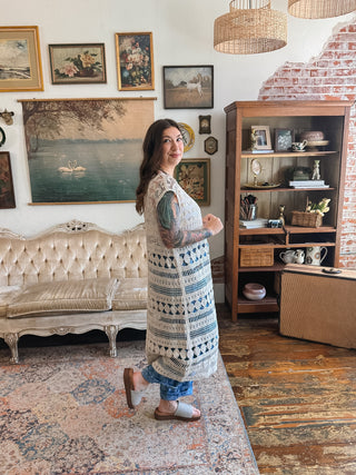 Penny Crochet Duster