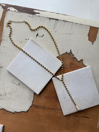 Vivi Drop Pendant Lariat Necklace