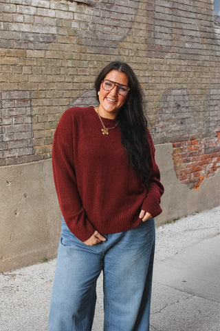 Abigail Knit Pullover Sweater
