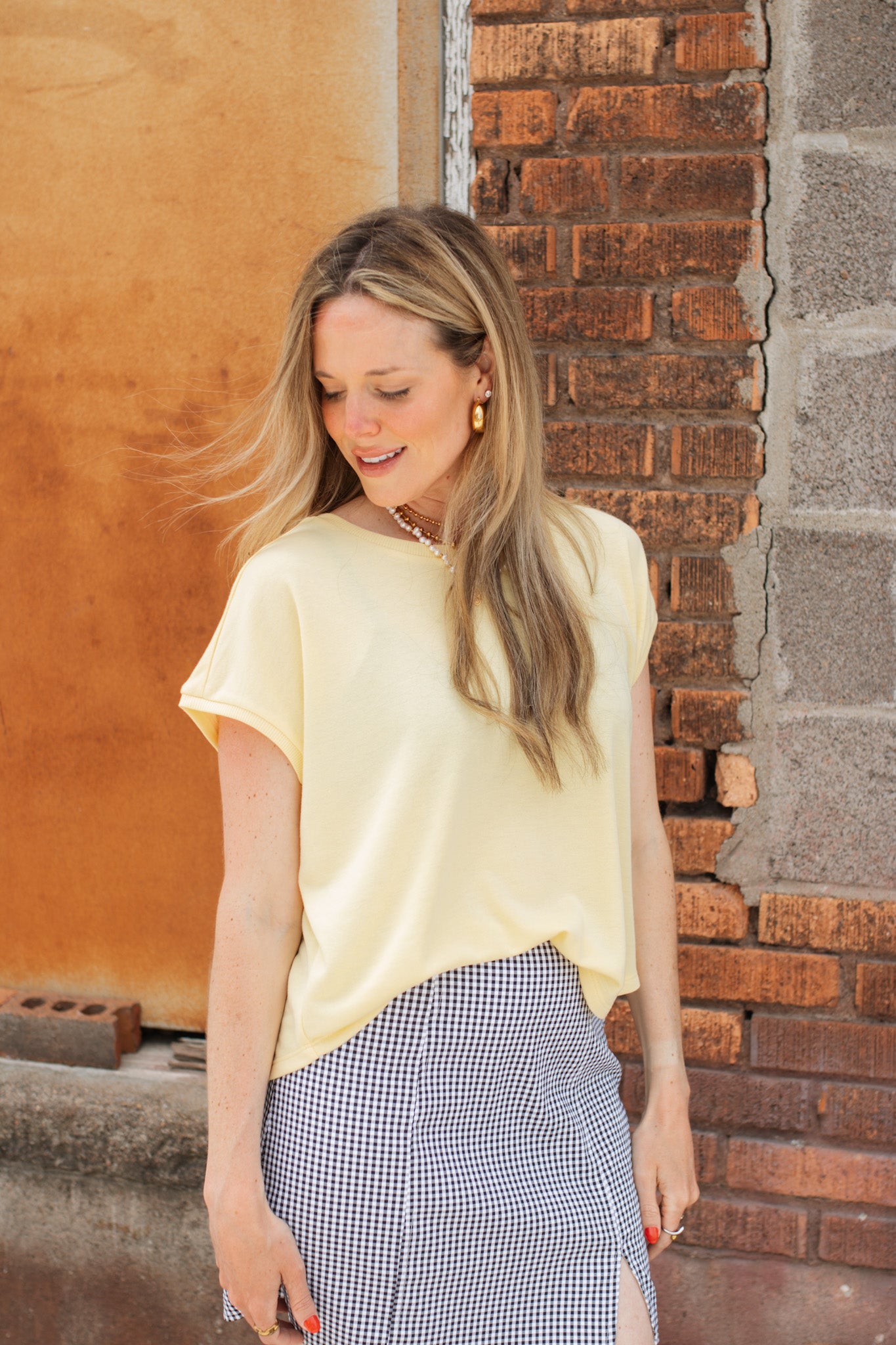 Rylee Knit Cap Sleeve Top