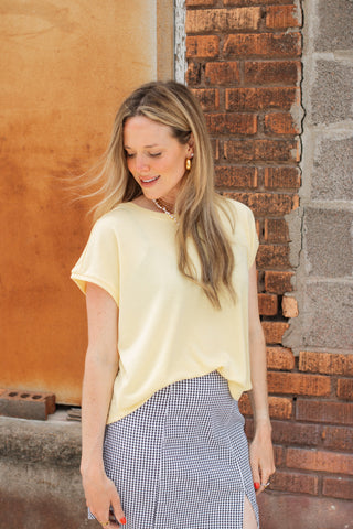 Rylee Knit Cap Sleeve Top