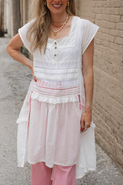 Tilly Sheer Lace Tunic