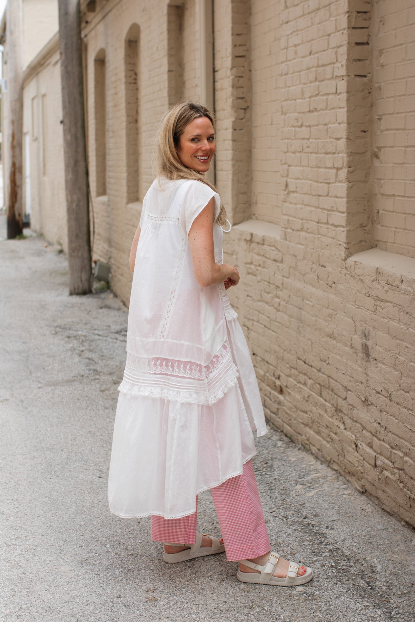 Tilly Sheer Lace Tunic