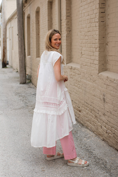 Tilly Sheer Lace Tunic