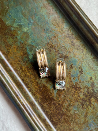 Reign Stone Post Earrings