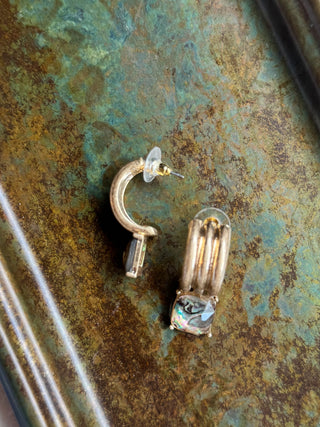 Reign Stone Post Earrings