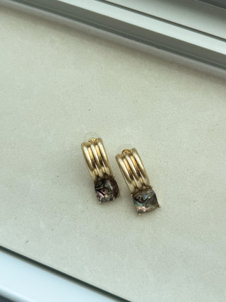 Reign Stone Post Earrings