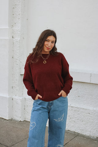Abigail Knit Pullover Sweater